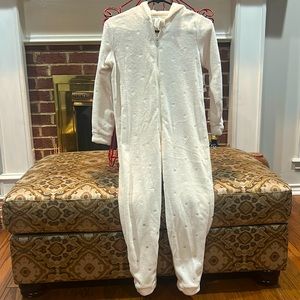 Girls Stars,  Zip pajama onesie